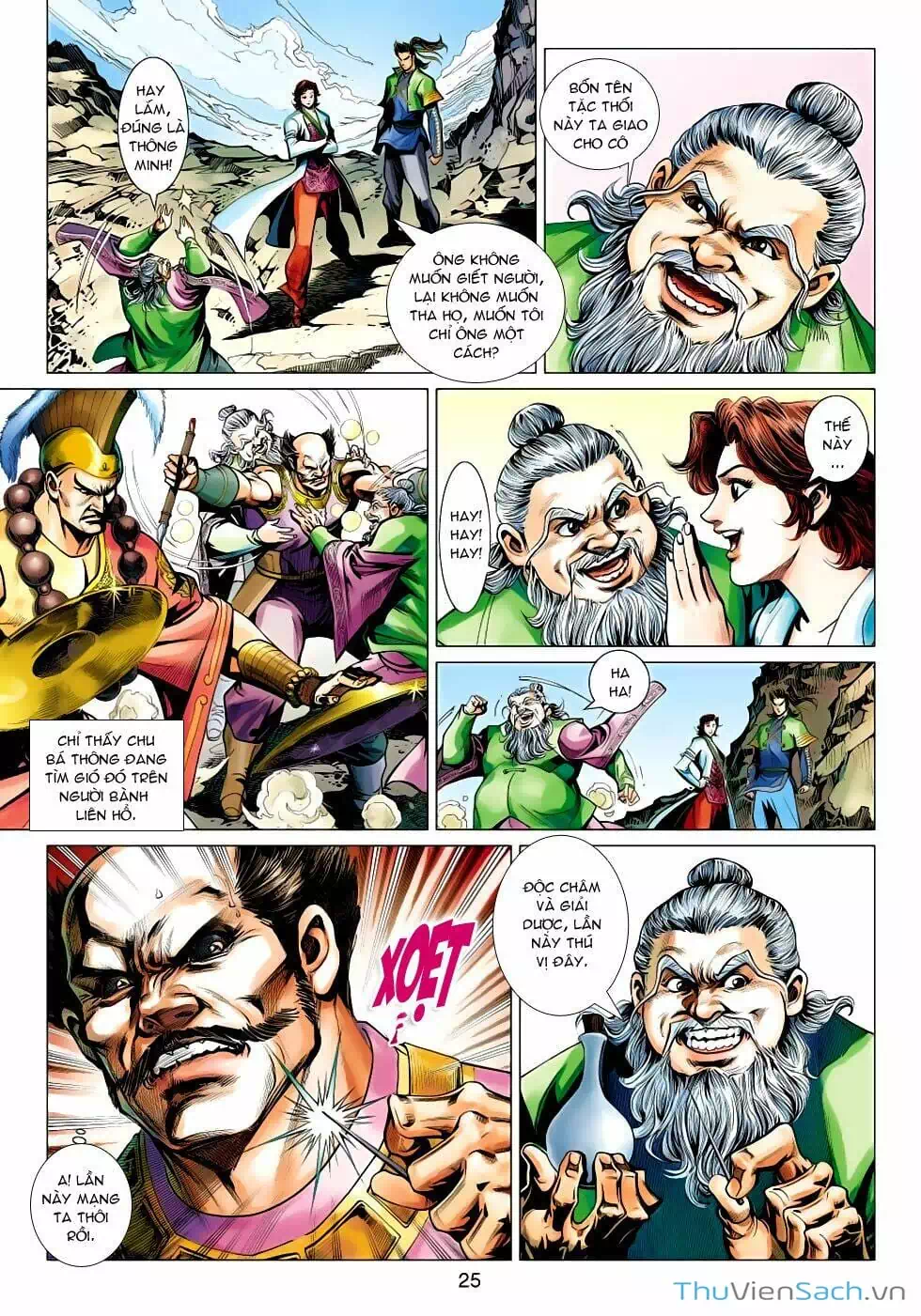 Truyện Tranh Anh Hùng Xạ Điêu - Manhua trang 4