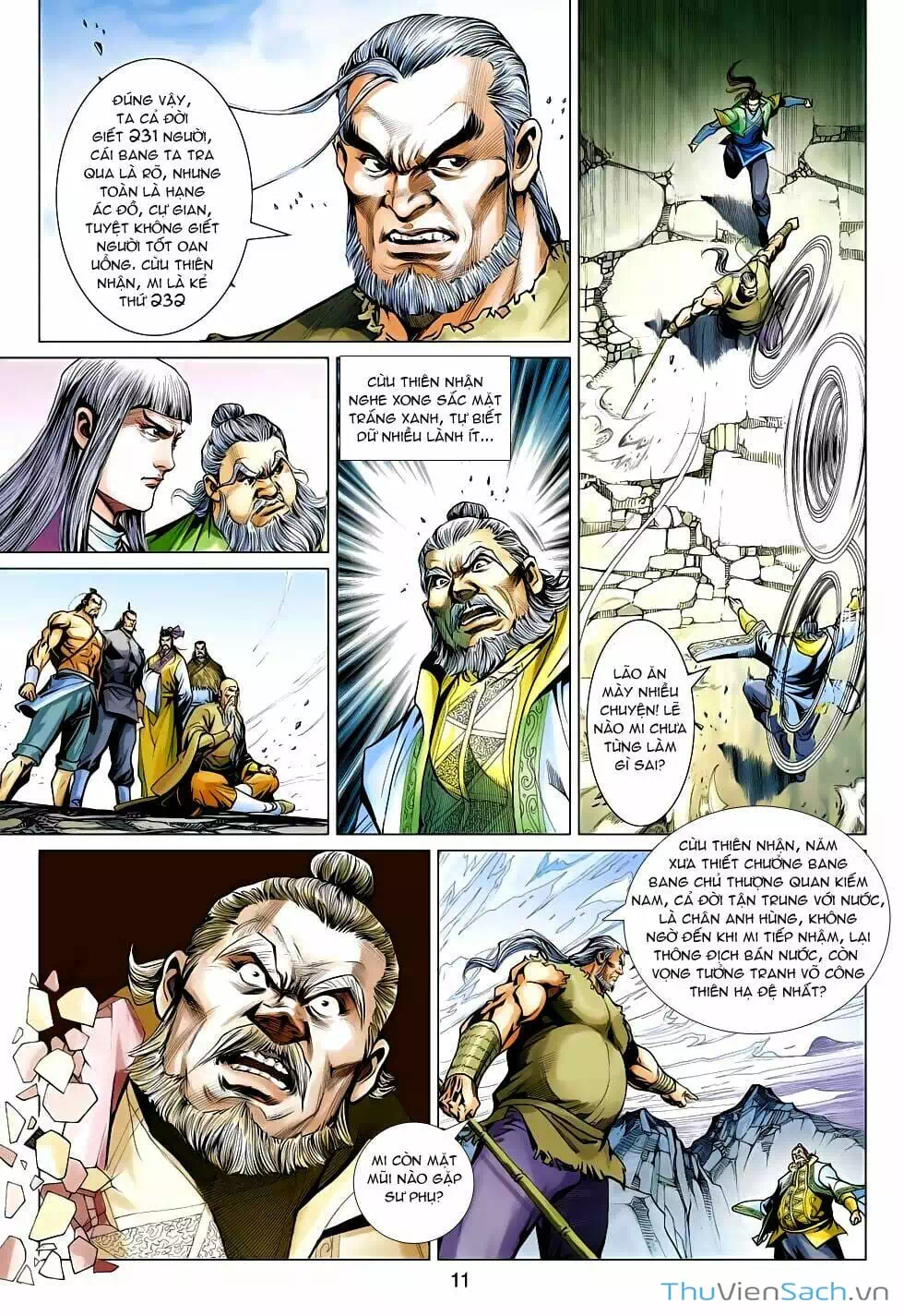 Truyện Tranh Anh Hùng Xạ Điêu - Manhua trang 4