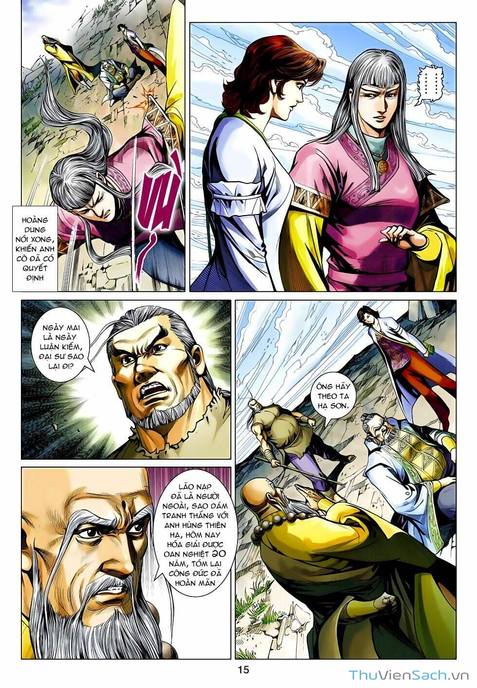 Truyện Tranh Anh Hùng Xạ Điêu - Manhua trang 4