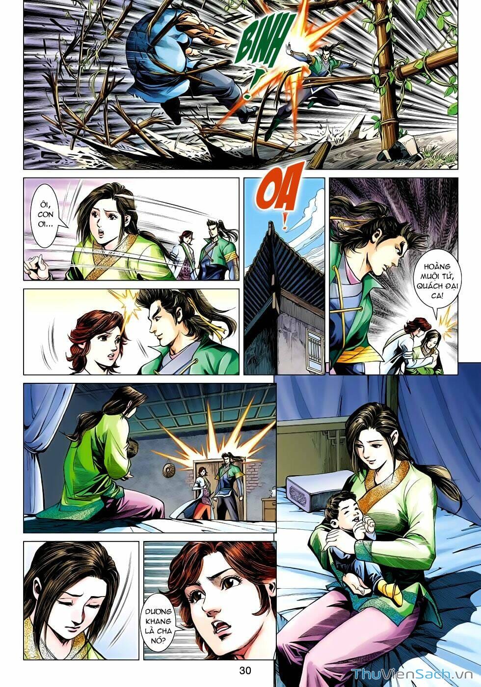 Truyện Tranh Anh Hùng Xạ Điêu - Manhua trang 4