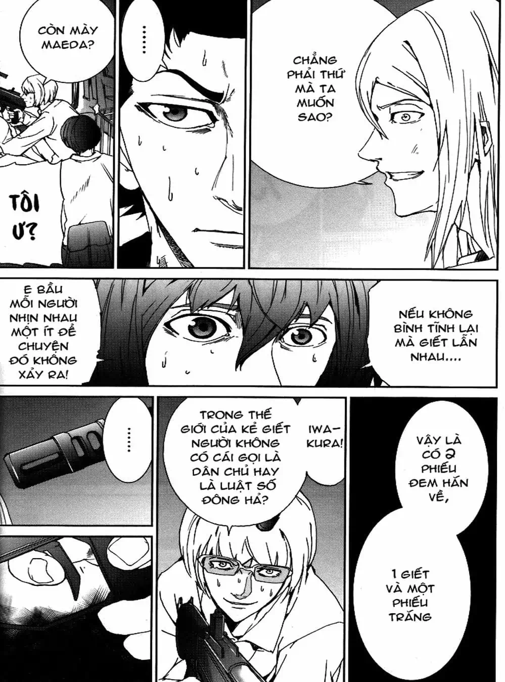 Truyện Tranh Pháo Đài Khải Huyền - Apocalypse No Toride trang 6