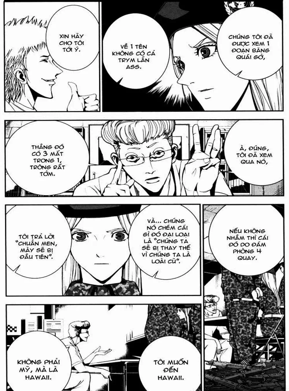 Truyện Tranh Pháo Đài Khải Huyền - Apocalypse No Toride trang 6