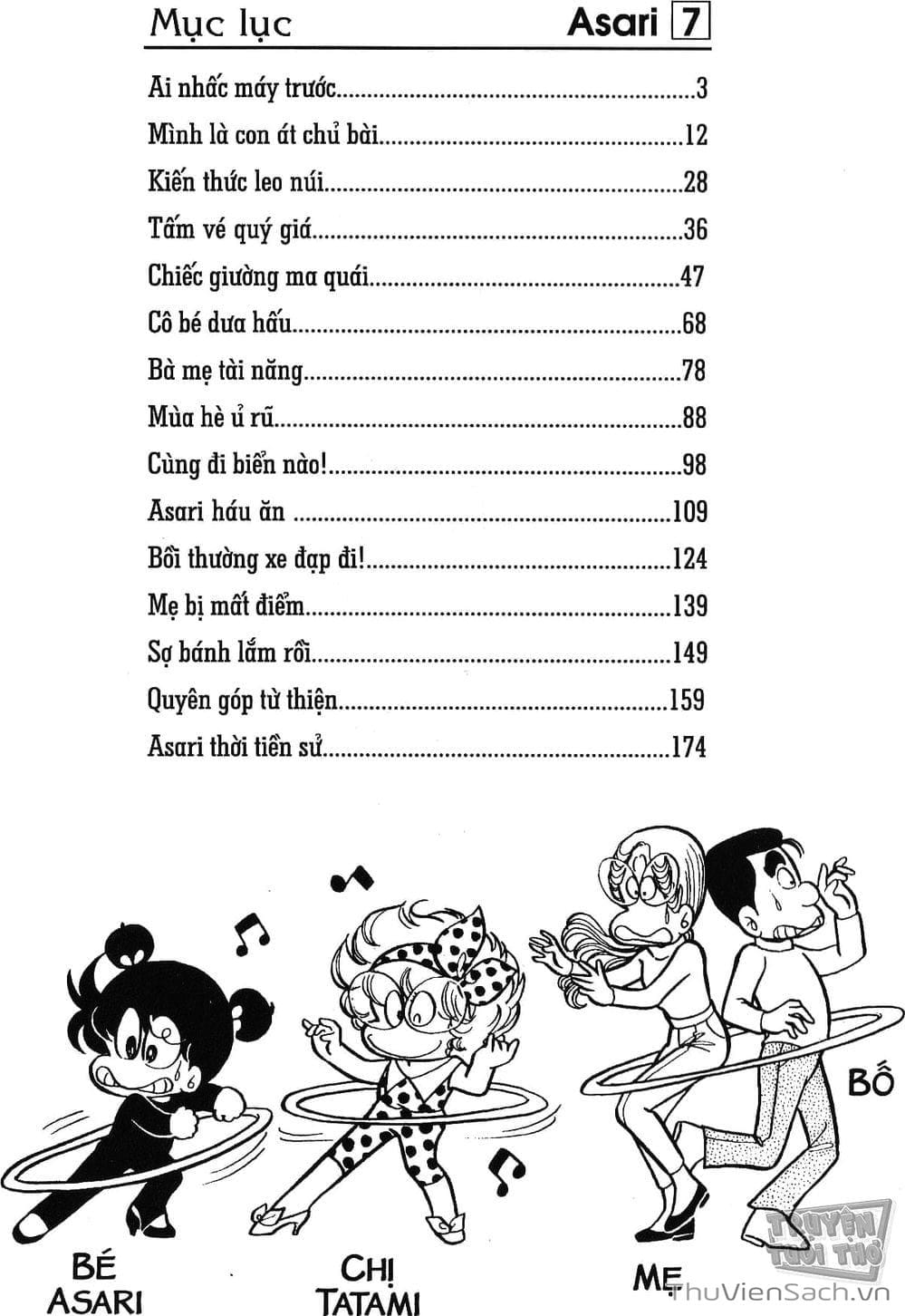 Truyện Tranh Asari Cô Bé Tinh Nghịch trang 2