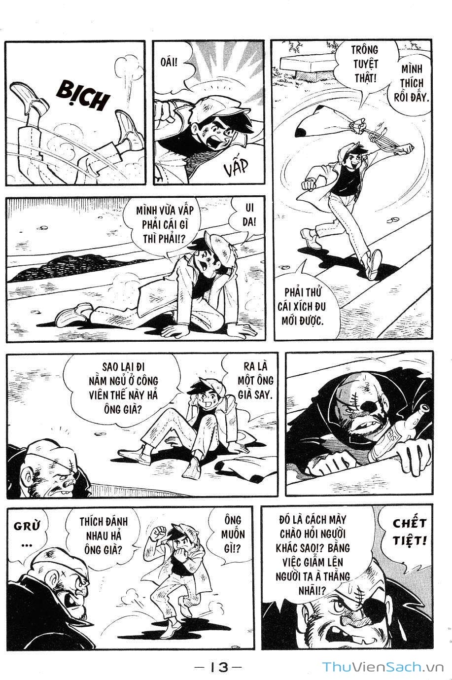 Truyện Tranh Thiết Quyền Lãng Tử - Ashita No Joe trang 5