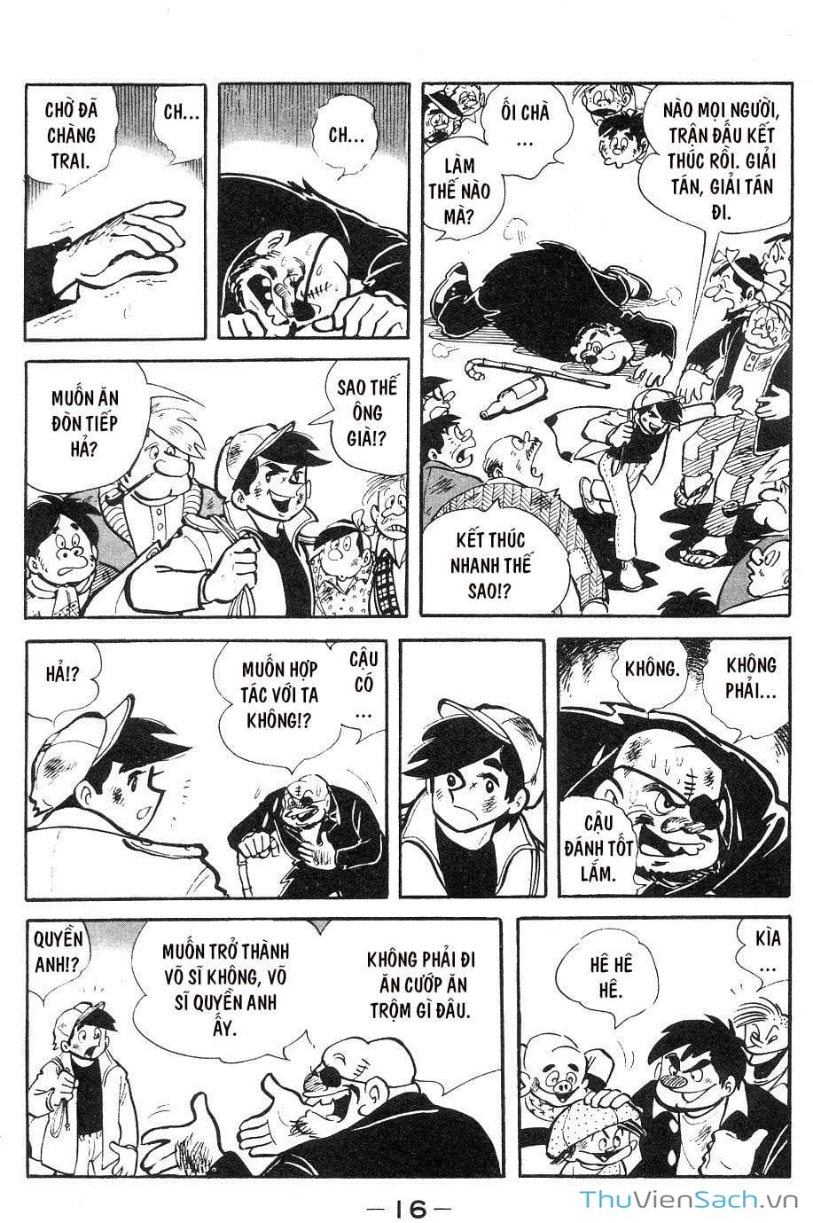 Truyện Tranh Thiết Quyền Lãng Tử - Ashita No Joe trang 5