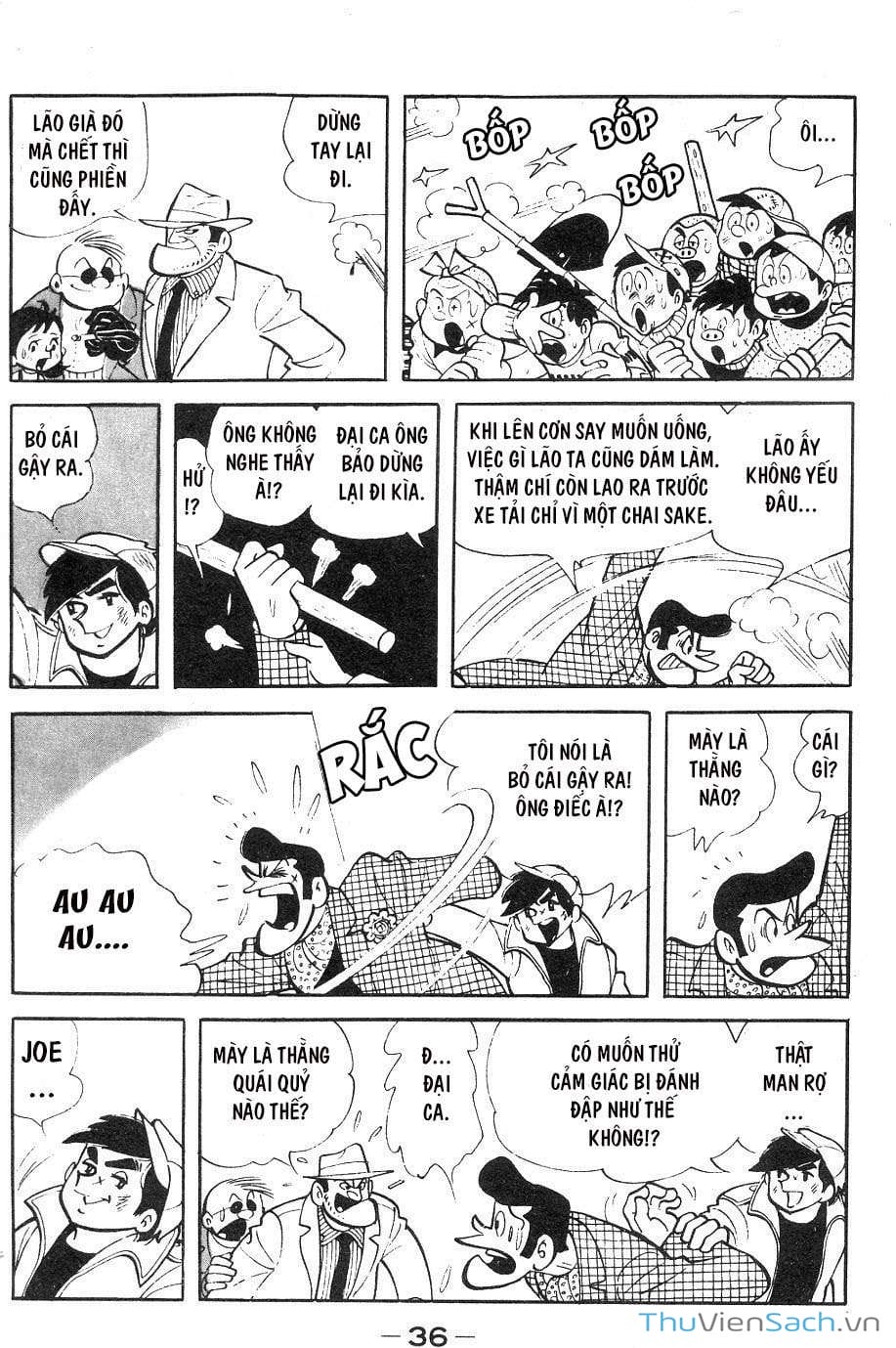 Truyện Tranh Thiết Quyền Lãng Tử - Ashita No Joe trang 5