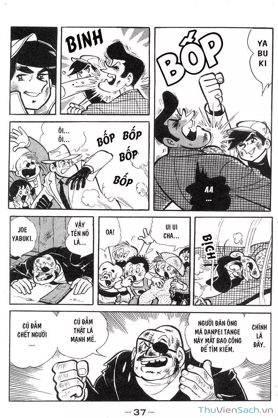 Truyện Tranh Thiết Quyền Lãng Tử - Ashita No Joe trang 5