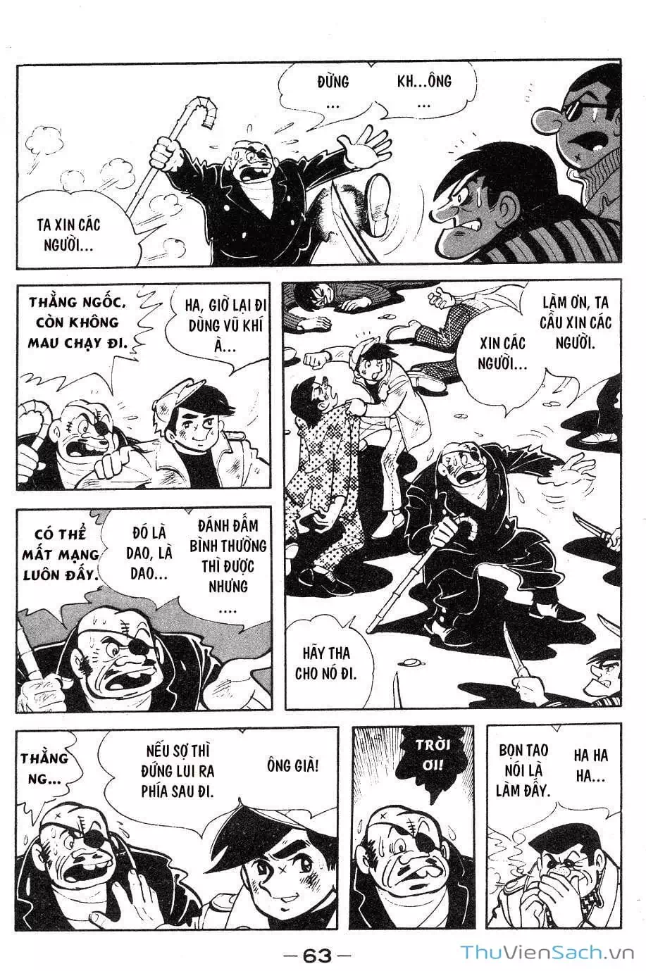 Truyện Tranh Thiết Quyền Lãng Tử - Ashita No Joe trang 5