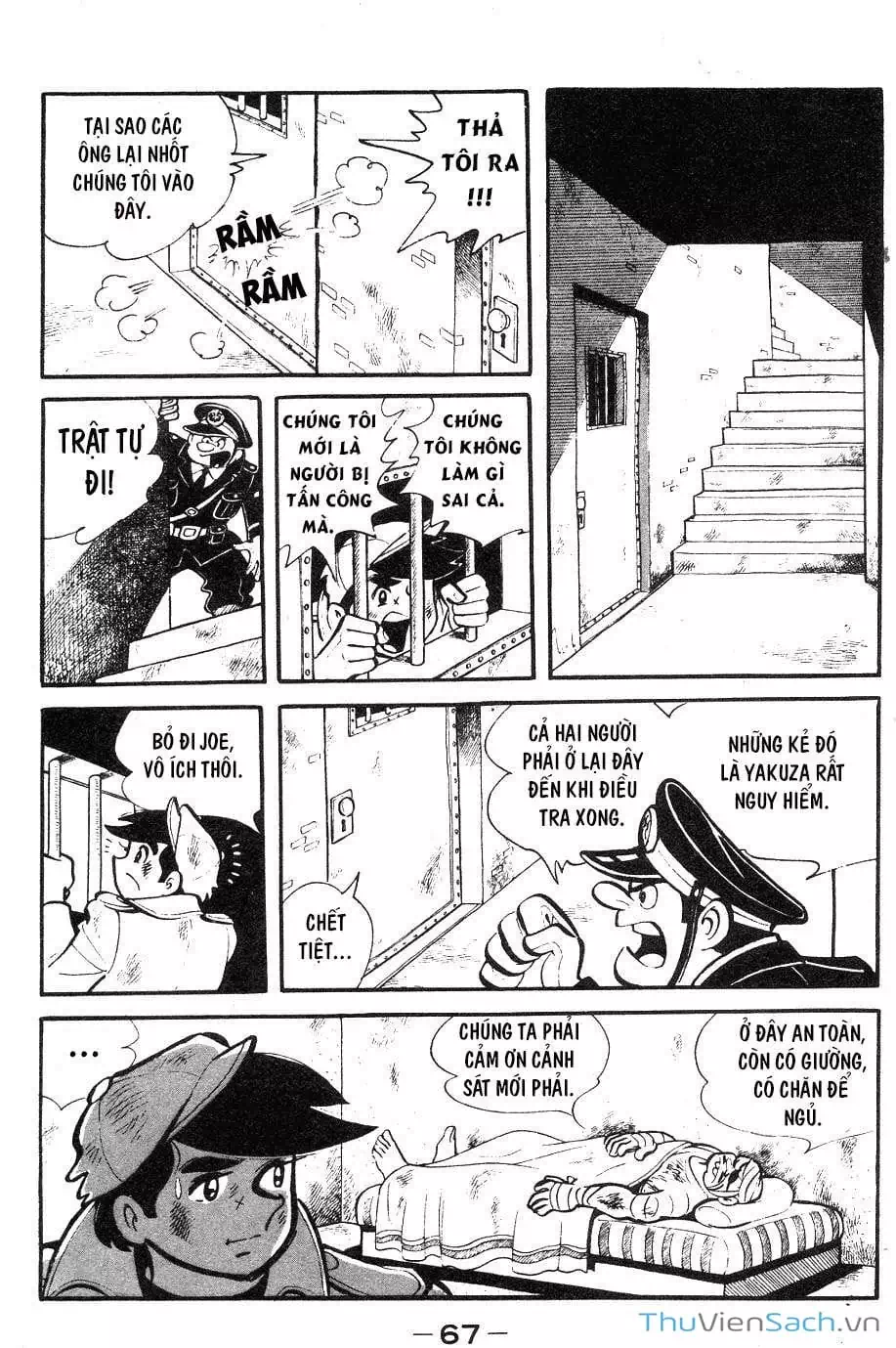 Truyện Tranh Thiết Quyền Lãng Tử - Ashita No Joe trang 5