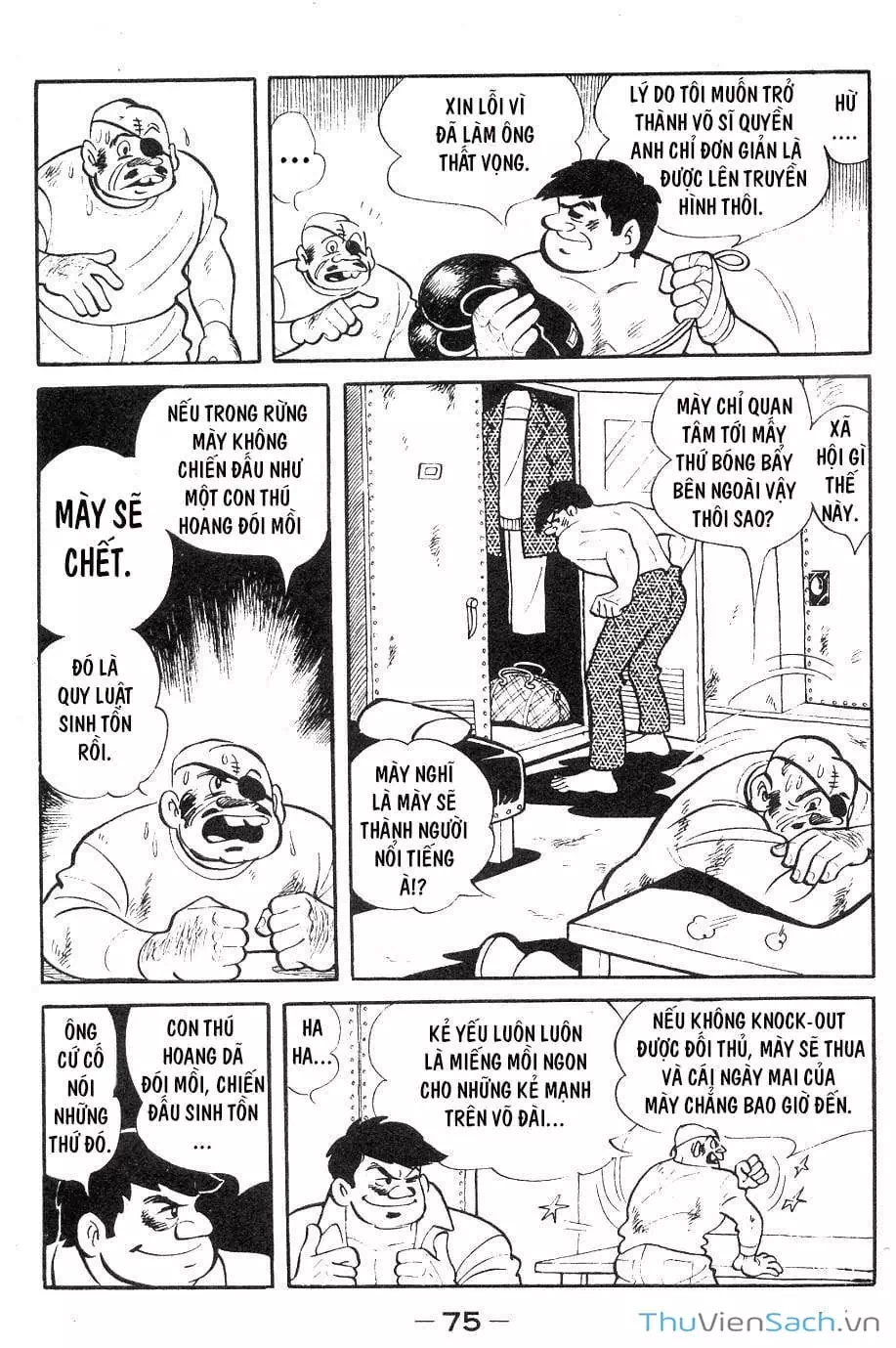 Truyện Tranh Thiết Quyền Lãng Tử - Ashita No Joe trang 5