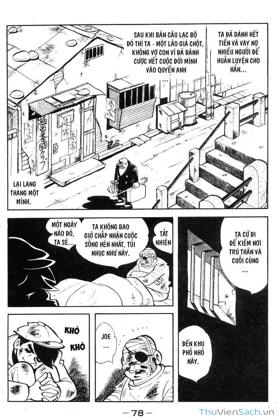 Truyện Tranh Thiết Quyền Lãng Tử - Ashita No Joe trang 5