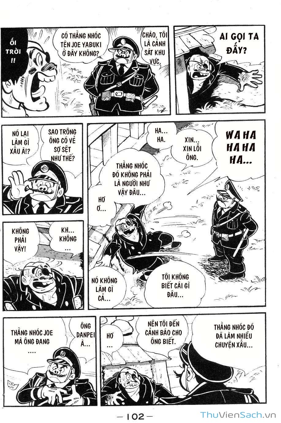 Truyện Tranh Thiết Quyền Lãng Tử - Ashita No Joe trang 5