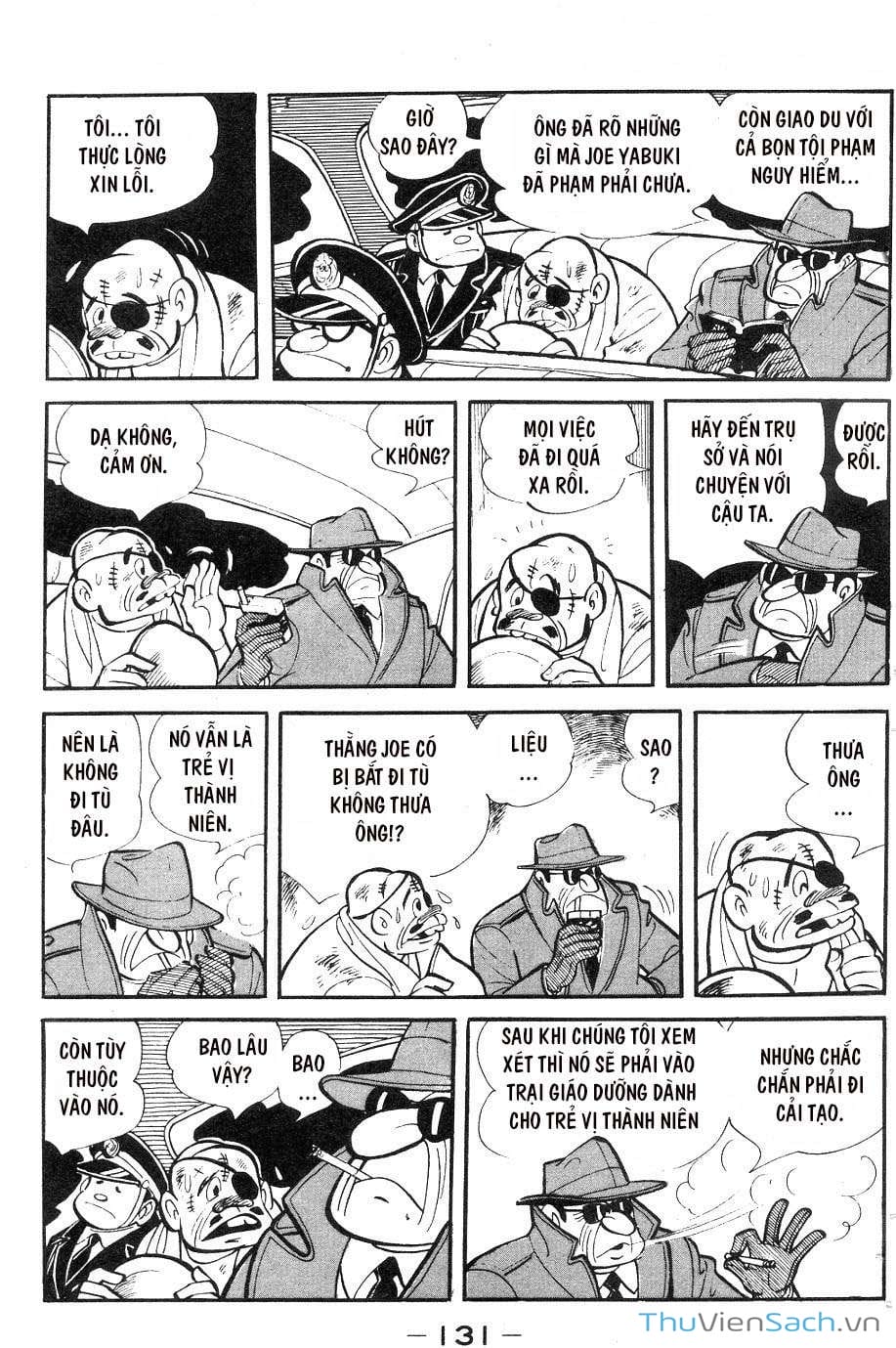 Truyện Tranh Thiết Quyền Lãng Tử - Ashita No Joe trang 5