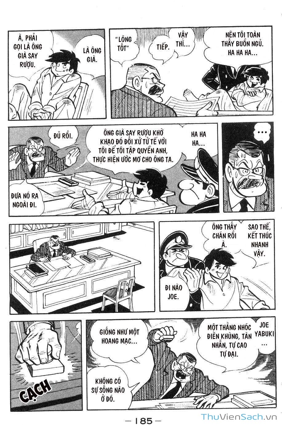 Truyện Tranh Thiết Quyền Lãng Tử - Ashita No Joe trang 5