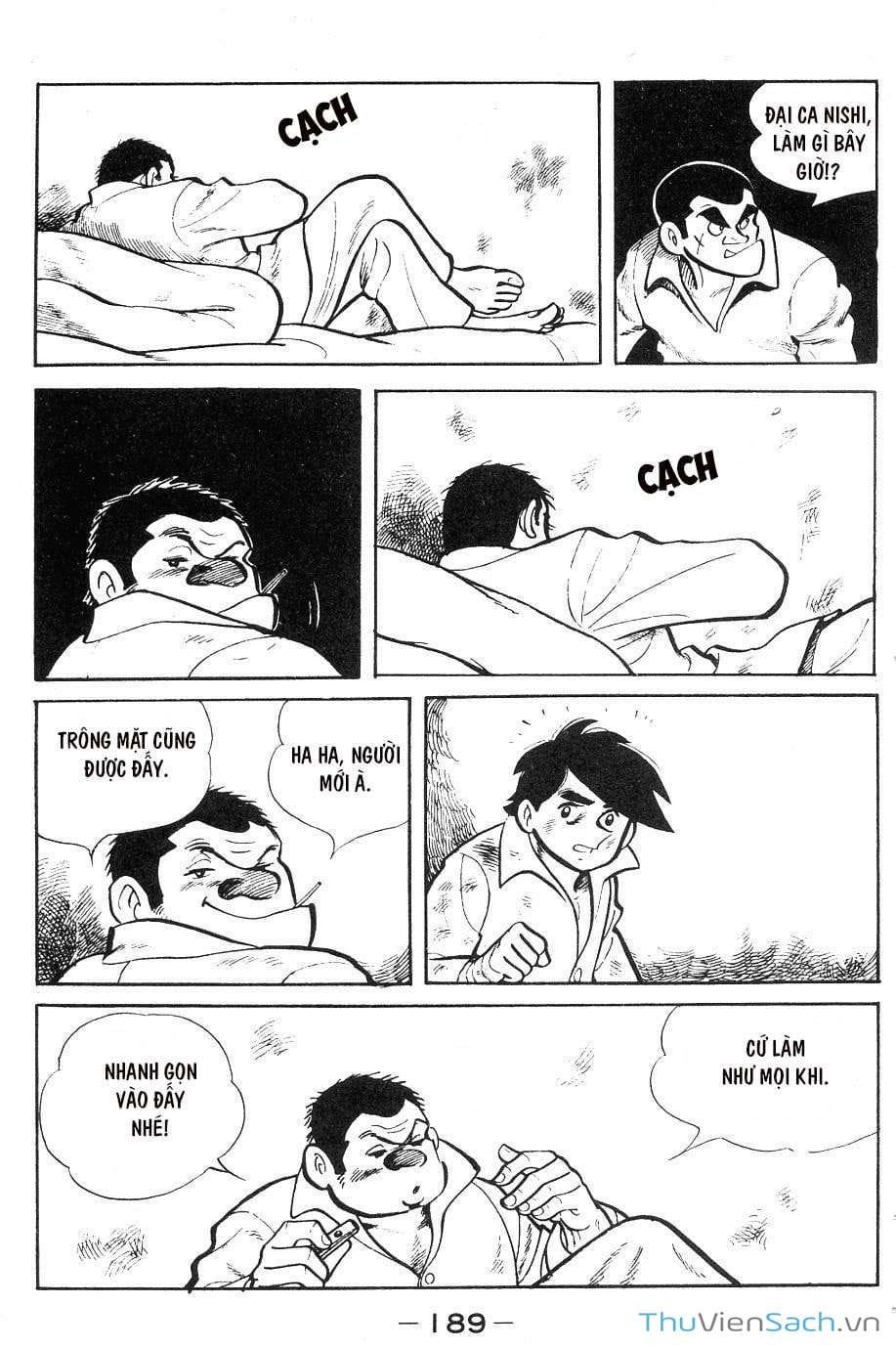 Truyện Tranh Thiết Quyền Lãng Tử - Ashita No Joe trang 5