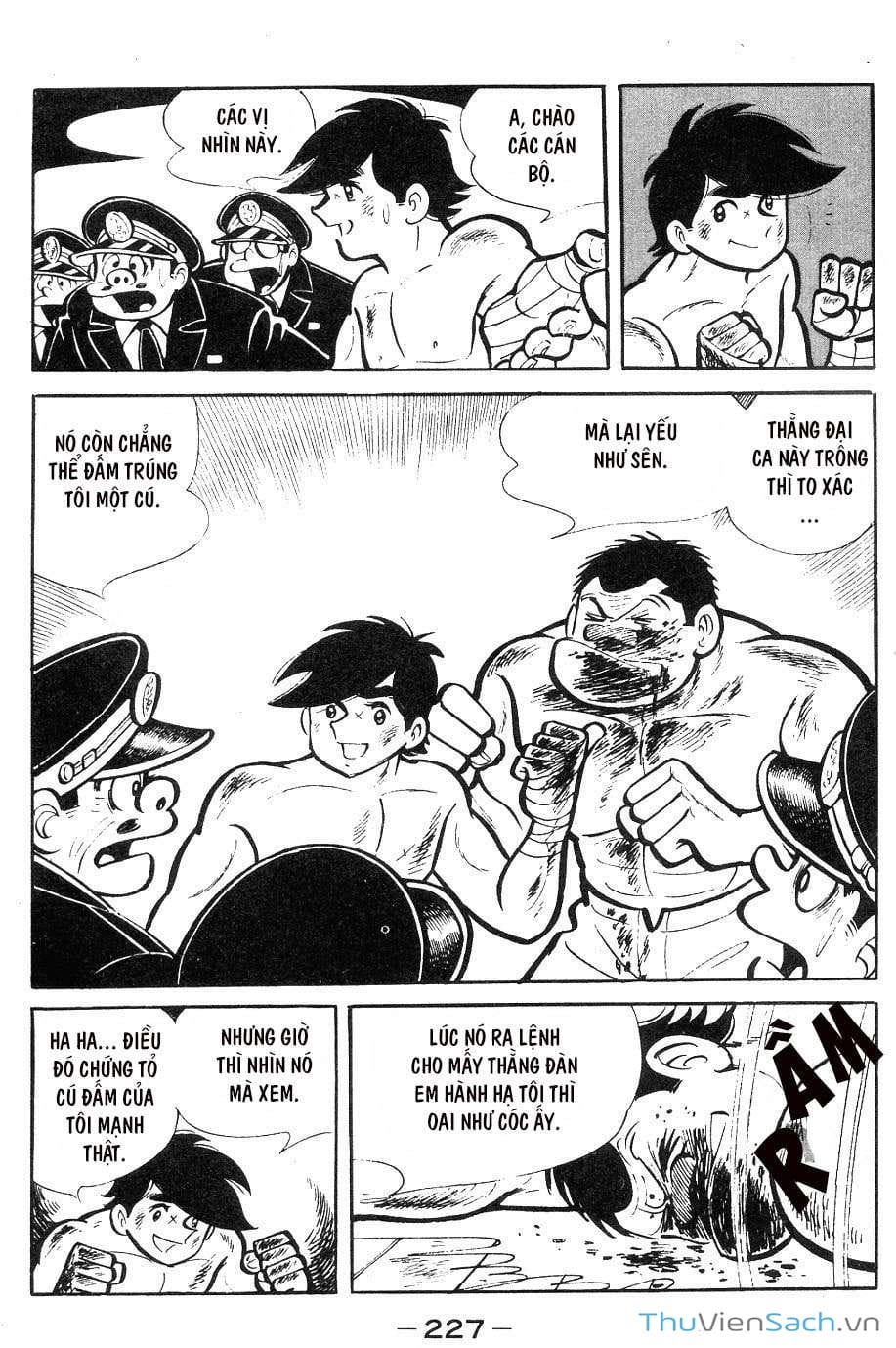 Truyện Tranh Thiết Quyền Lãng Tử - Ashita No Joe trang 5