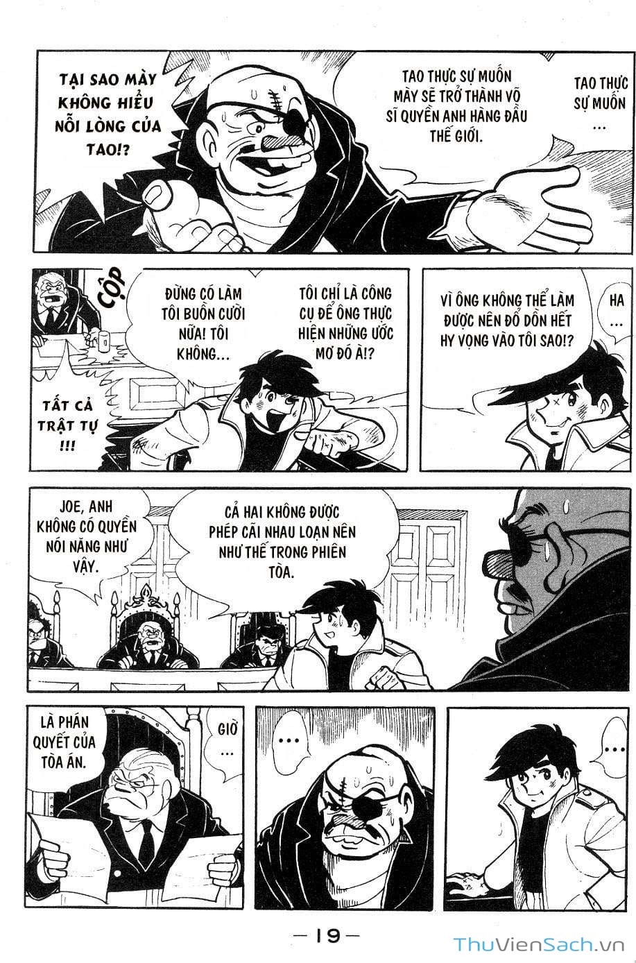 Truyện Tranh Thiết Quyền Lãng Tử - Ashita No Joe trang 5