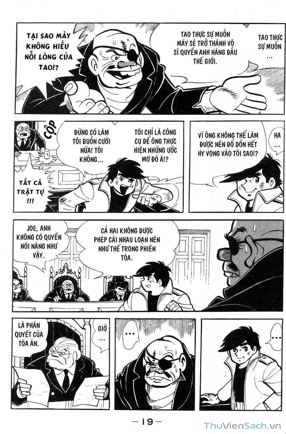 Truyện Tranh Thiết Quyền Lãng Tử - Ashita No Joe trang 5