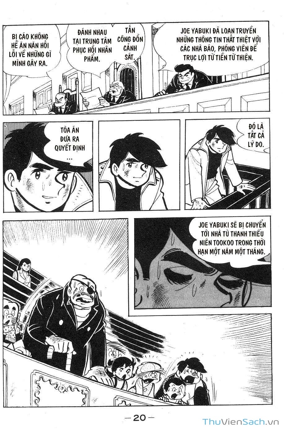 Truyện Tranh Thiết Quyền Lãng Tử - Ashita No Joe trang 5