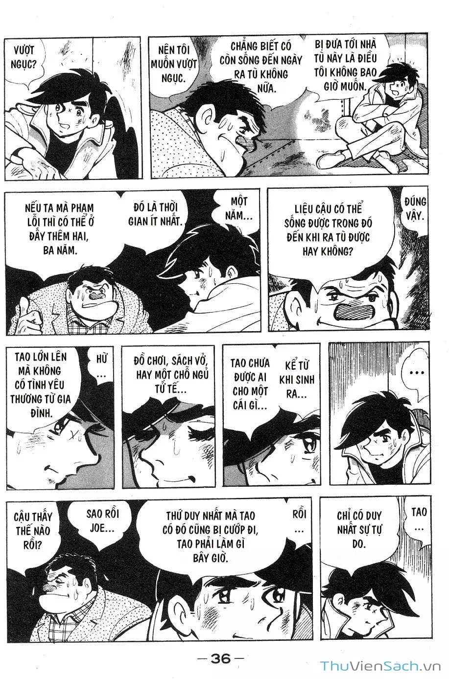 Truyện Tranh Thiết Quyền Lãng Tử - Ashita No Joe trang 5