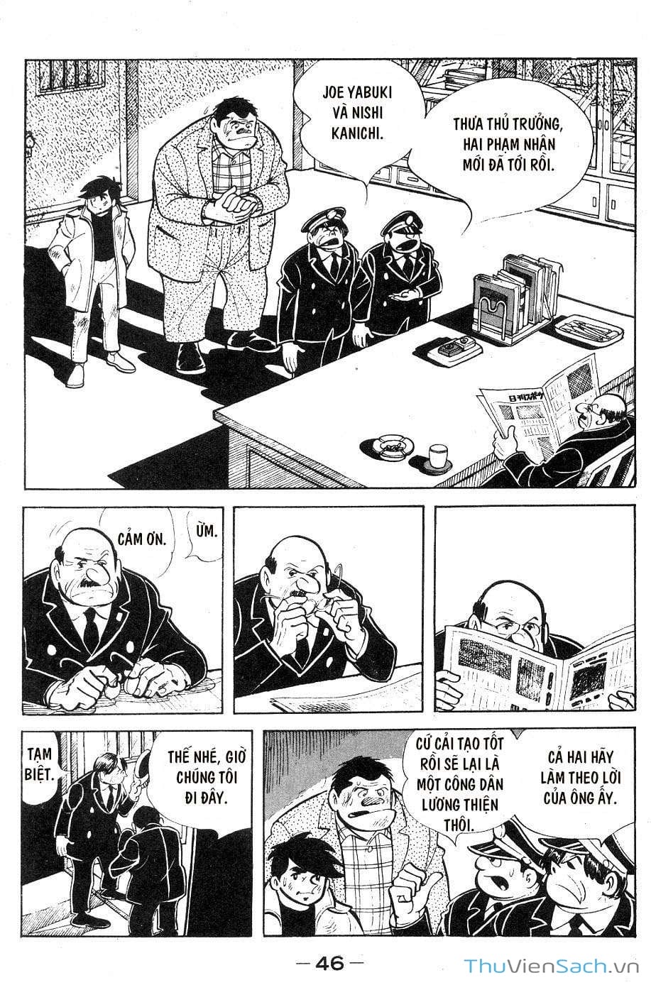 Truyện Tranh Thiết Quyền Lãng Tử - Ashita No Joe trang 5