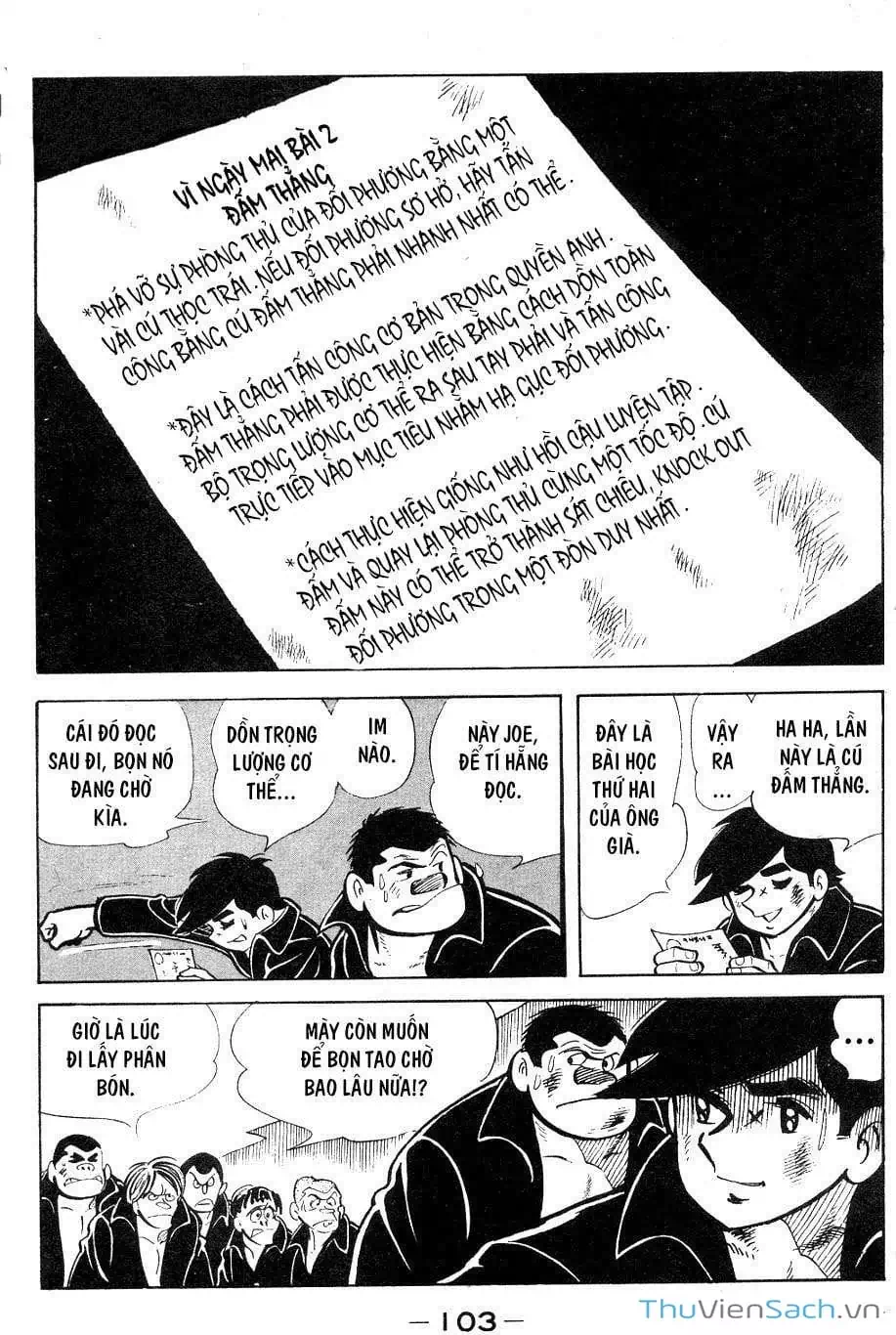 Truyện Tranh Thiết Quyền Lãng Tử - Ashita No Joe trang 5