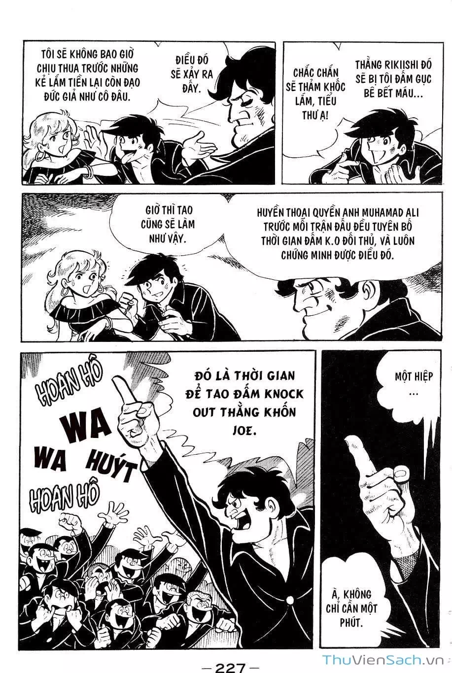 Truyện Tranh Thiết Quyền Lãng Tử - Ashita No Joe trang 5