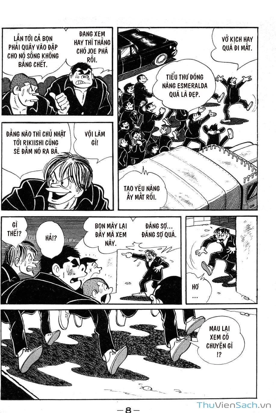 Truyện Tranh Thiết Quyền Lãng Tử - Ashita No Joe trang 5