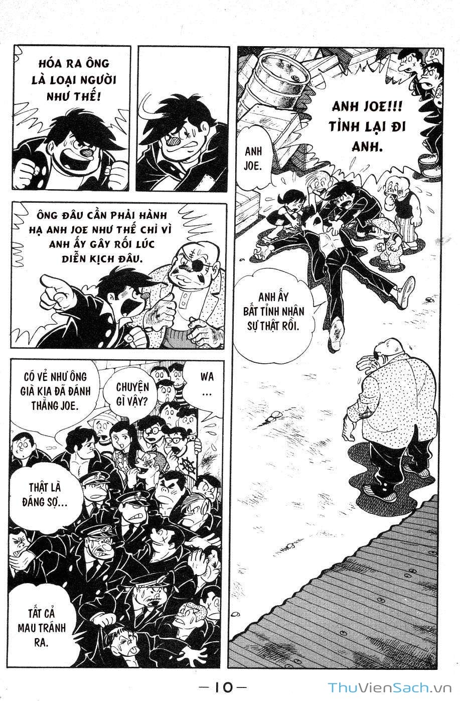 Truyện Tranh Thiết Quyền Lãng Tử - Ashita No Joe trang 5