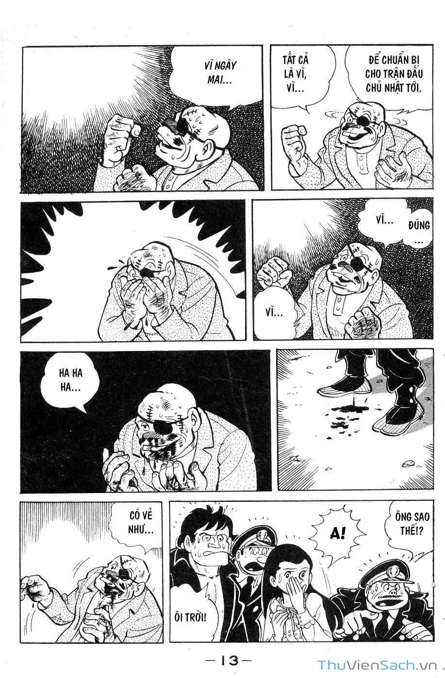 Truyện Tranh Thiết Quyền Lãng Tử - Ashita No Joe trang 5