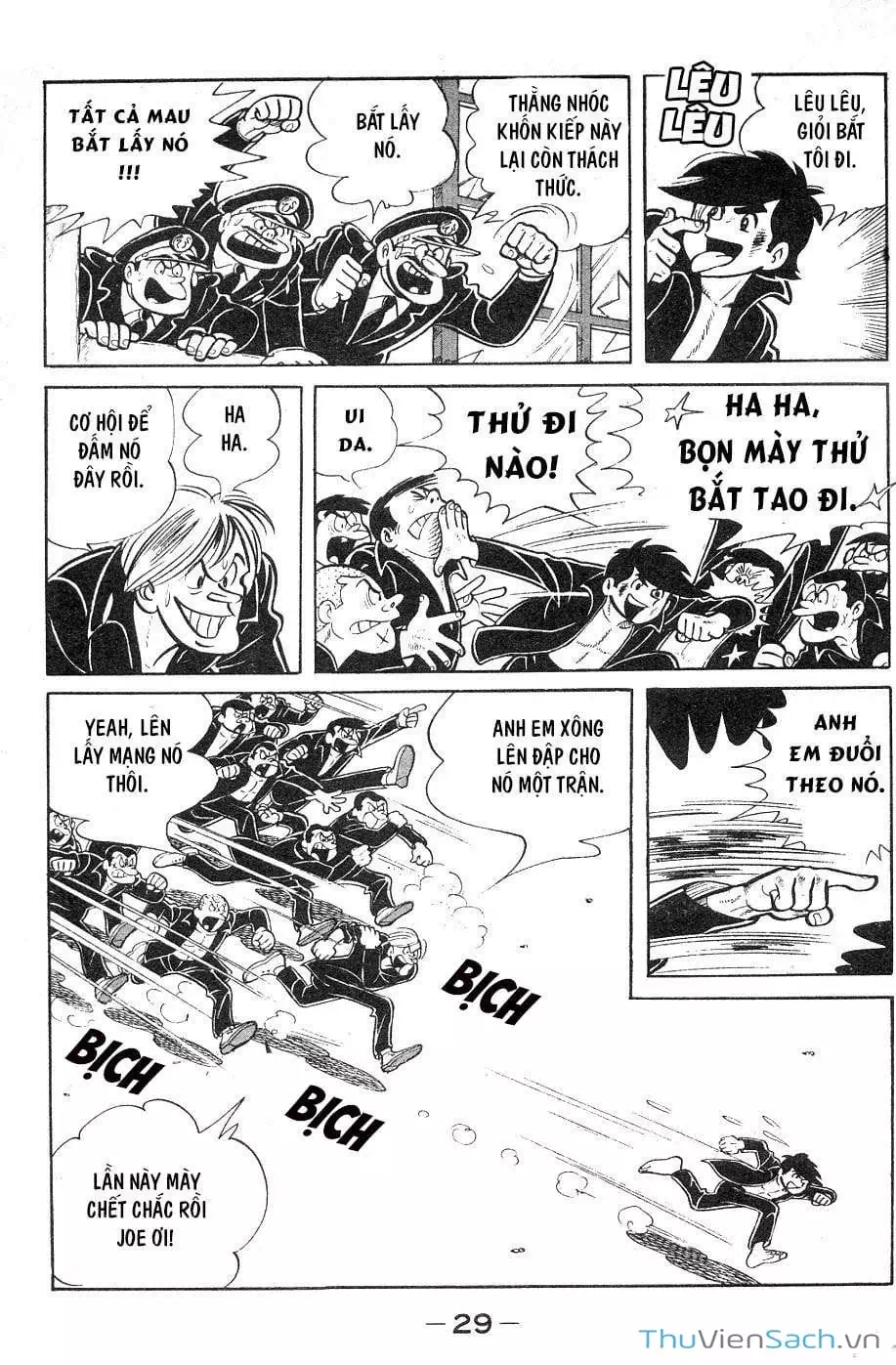 Truyện Tranh Thiết Quyền Lãng Tử - Ashita No Joe trang 5