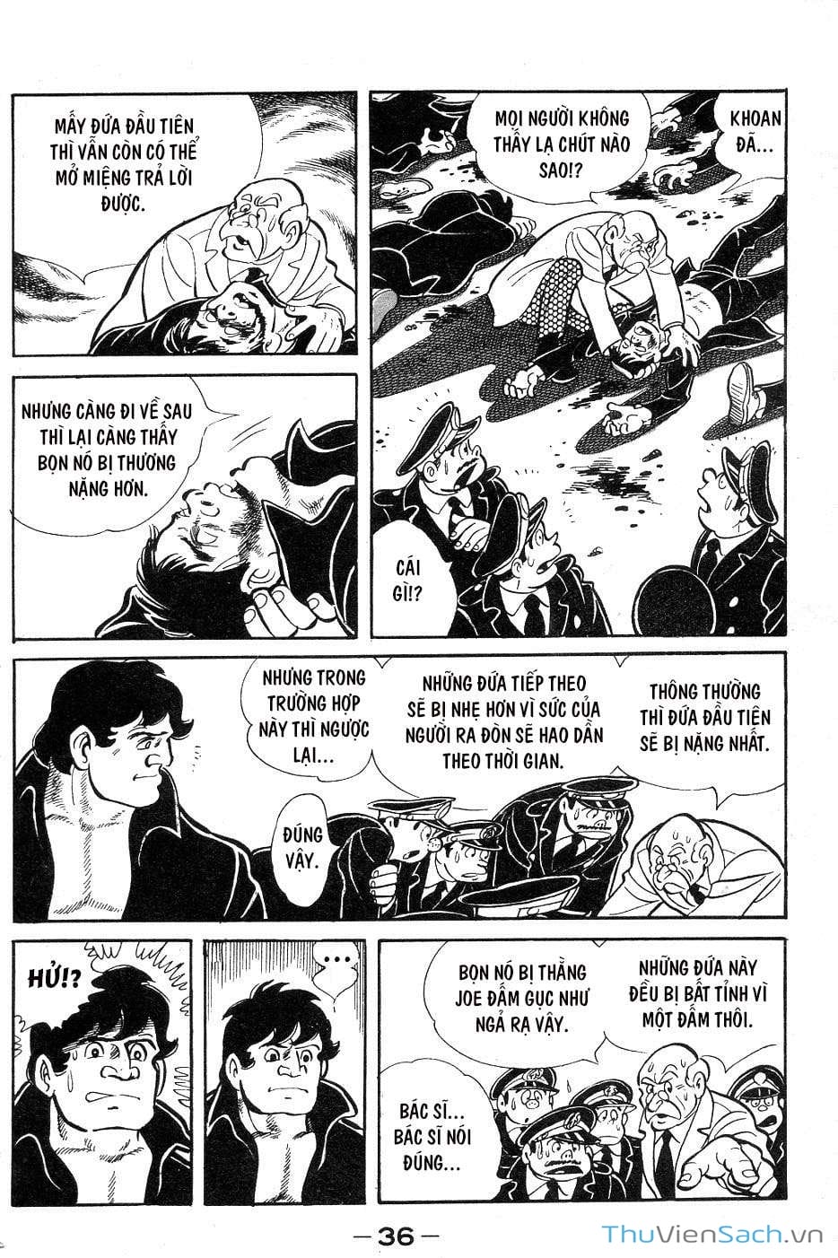 Truyện Tranh Thiết Quyền Lãng Tử - Ashita No Joe trang 5