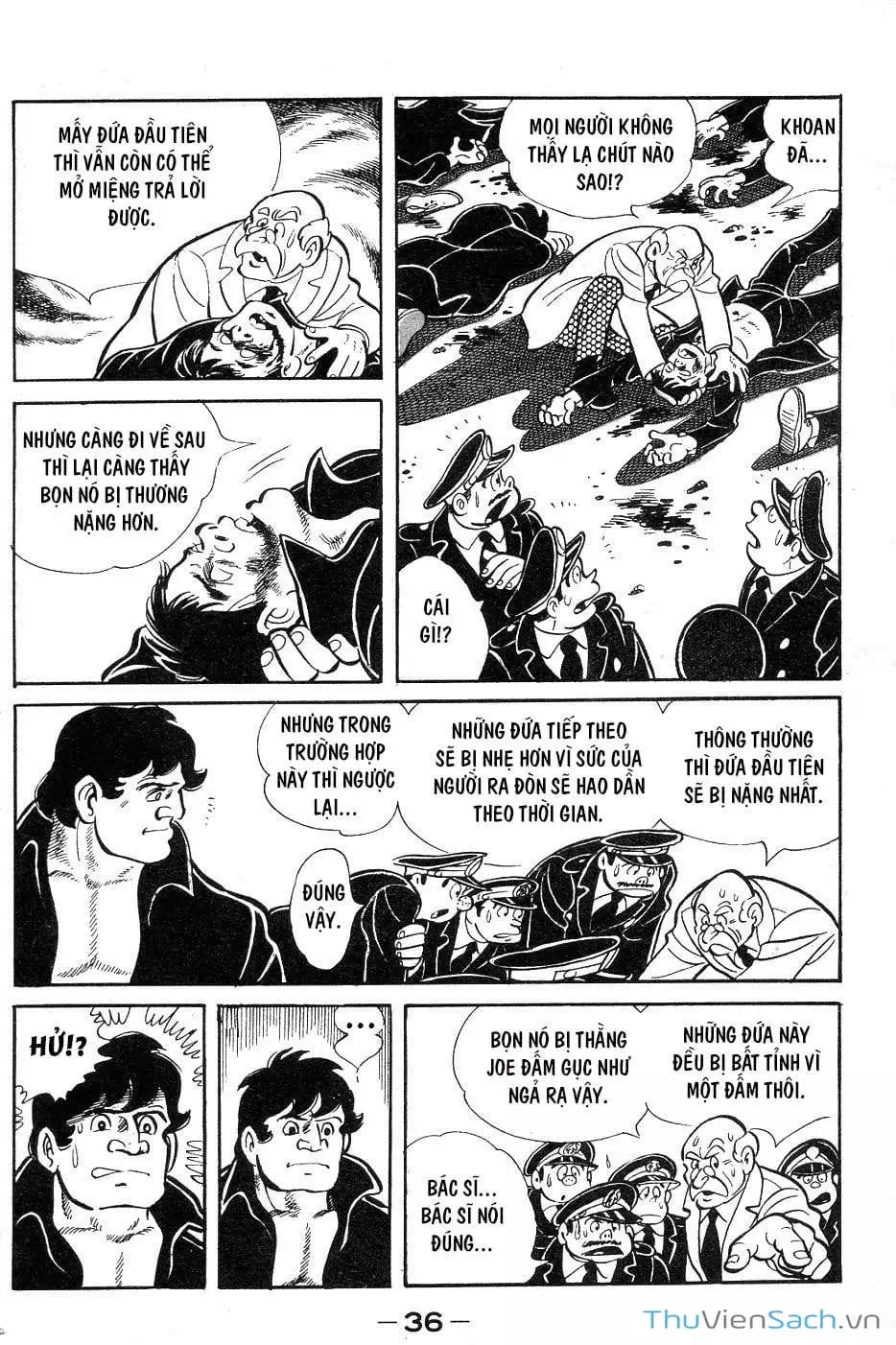 Truyện Tranh Thiết Quyền Lãng Tử - Ashita No Joe trang 5