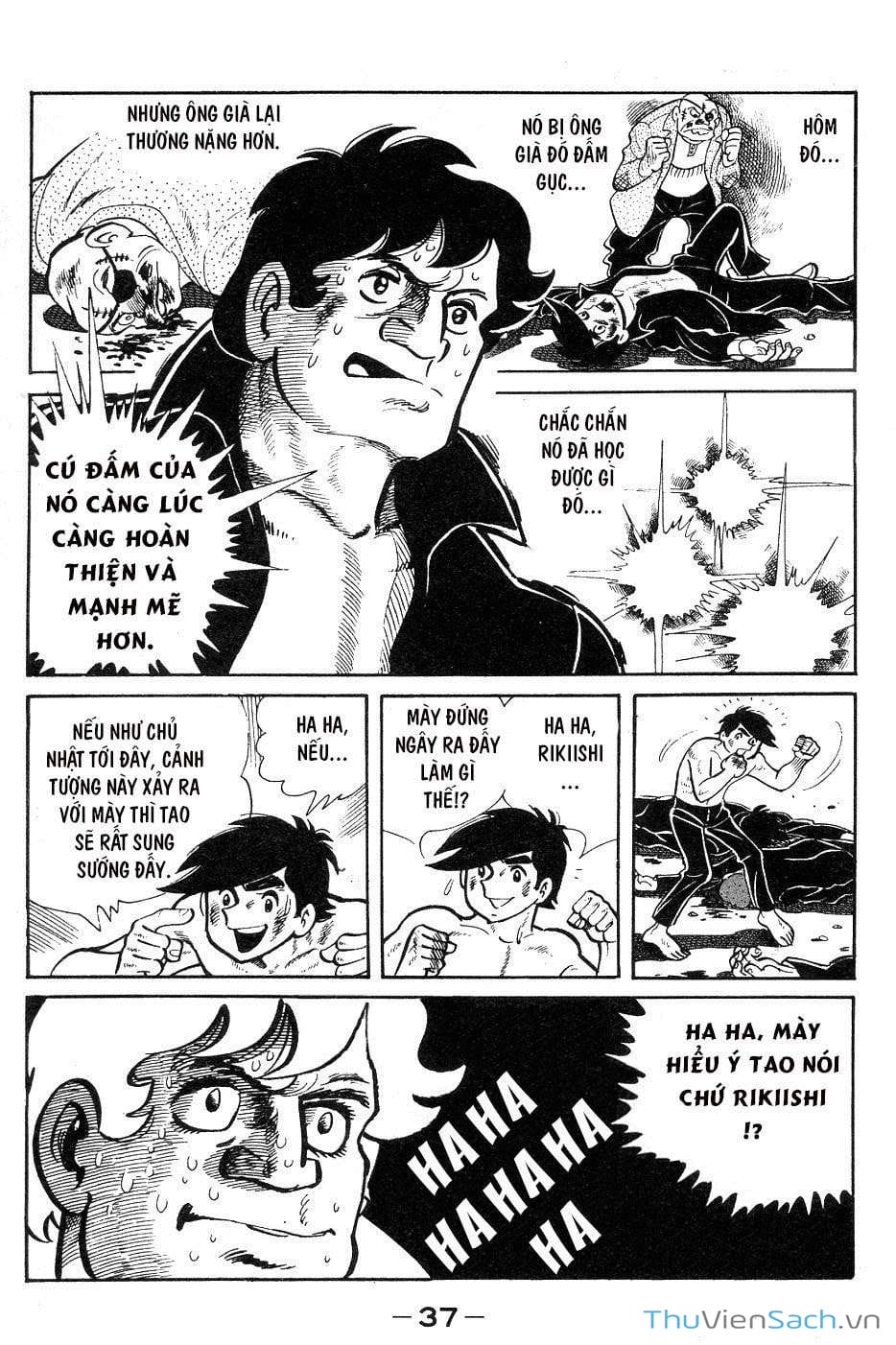 Truyện Tranh Thiết Quyền Lãng Tử - Ashita No Joe trang 5