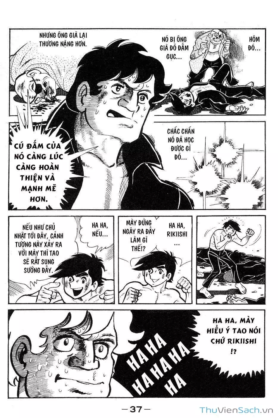 Truyện Tranh Thiết Quyền Lãng Tử - Ashita No Joe trang 5