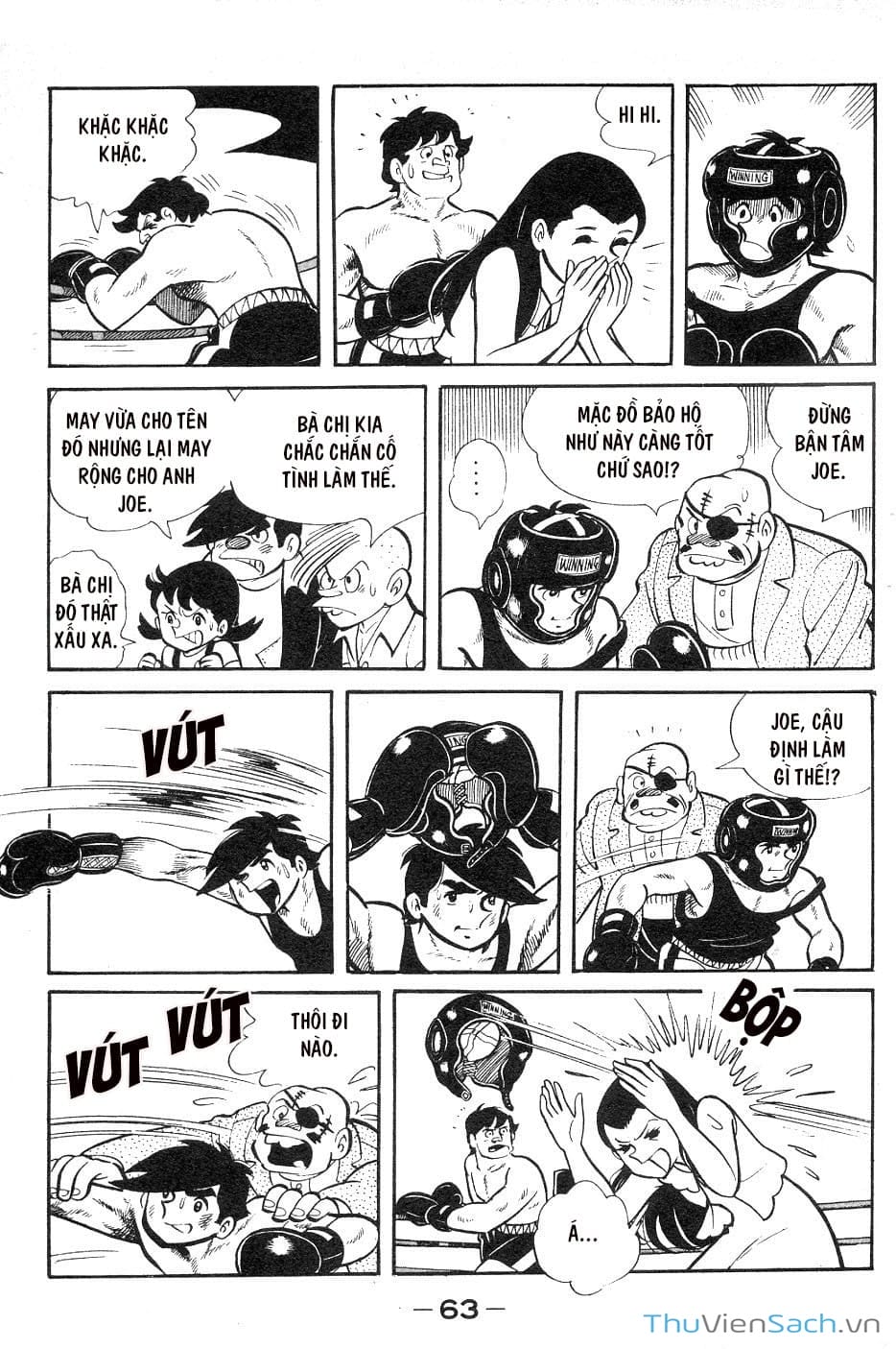 Truyện Tranh Thiết Quyền Lãng Tử - Ashita No Joe trang 5