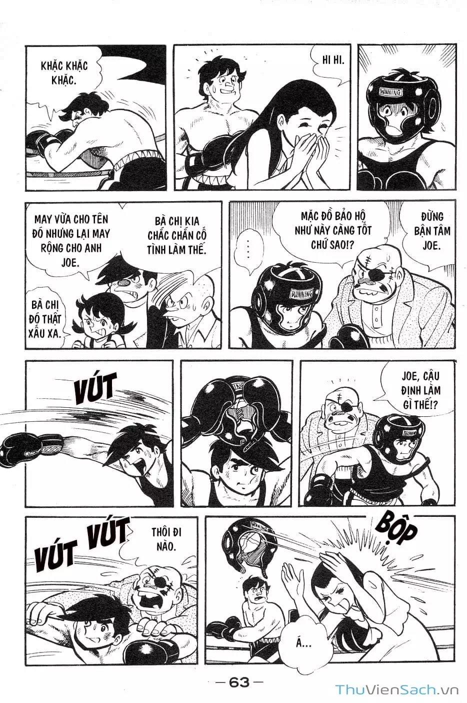 Truyện Tranh Thiết Quyền Lãng Tử - Ashita No Joe trang 5