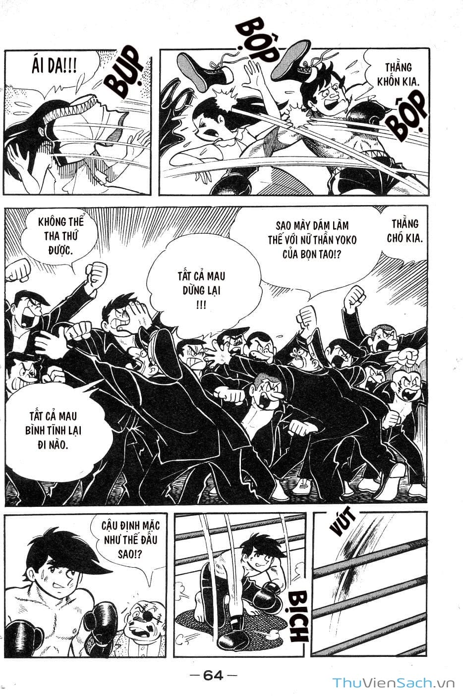 Truyện Tranh Thiết Quyền Lãng Tử - Ashita No Joe trang 5