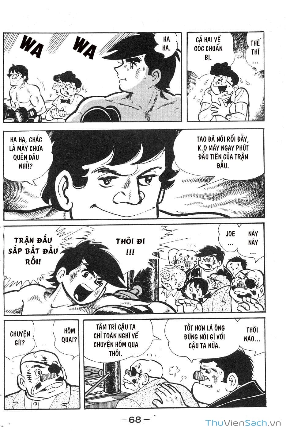 Truyện Tranh Thiết Quyền Lãng Tử - Ashita No Joe trang 5