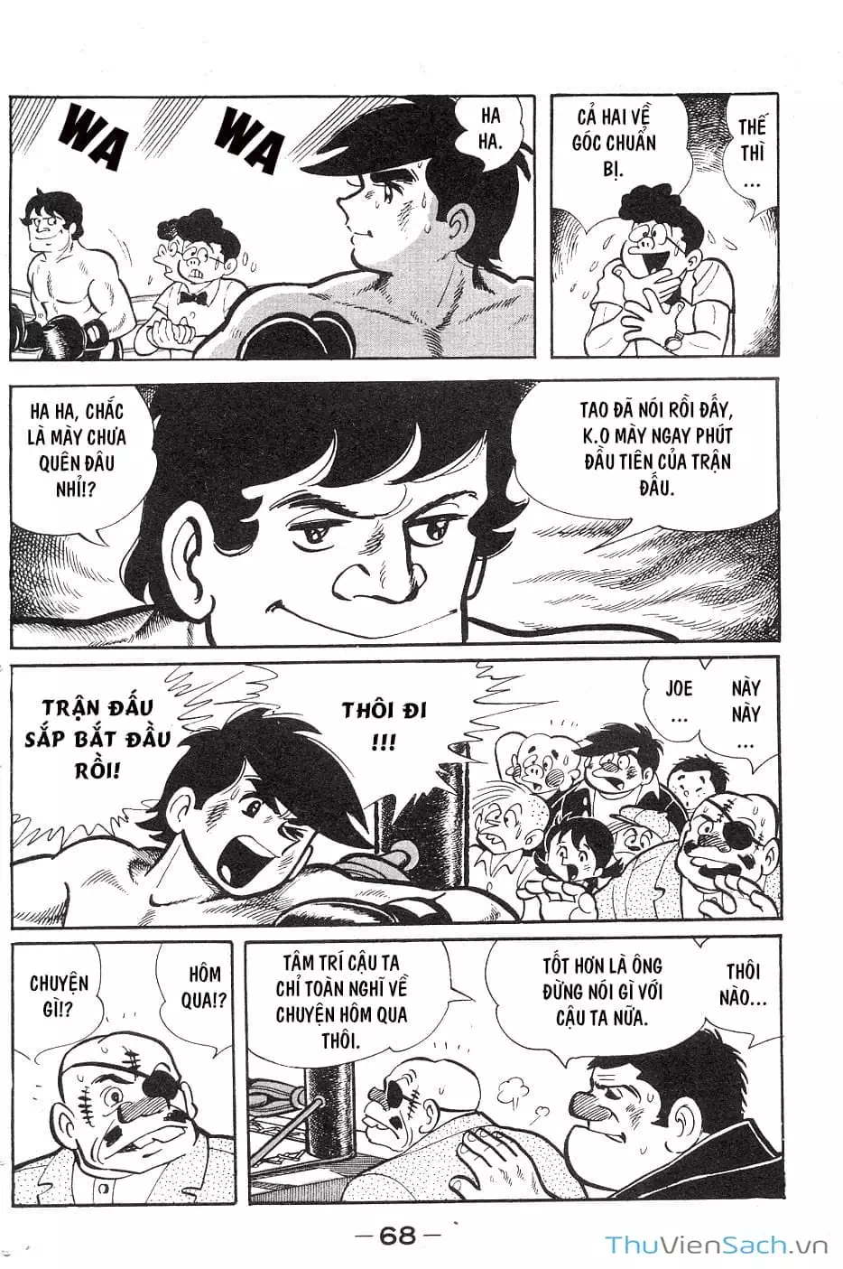 Truyện Tranh Thiết Quyền Lãng Tử - Ashita No Joe trang 5