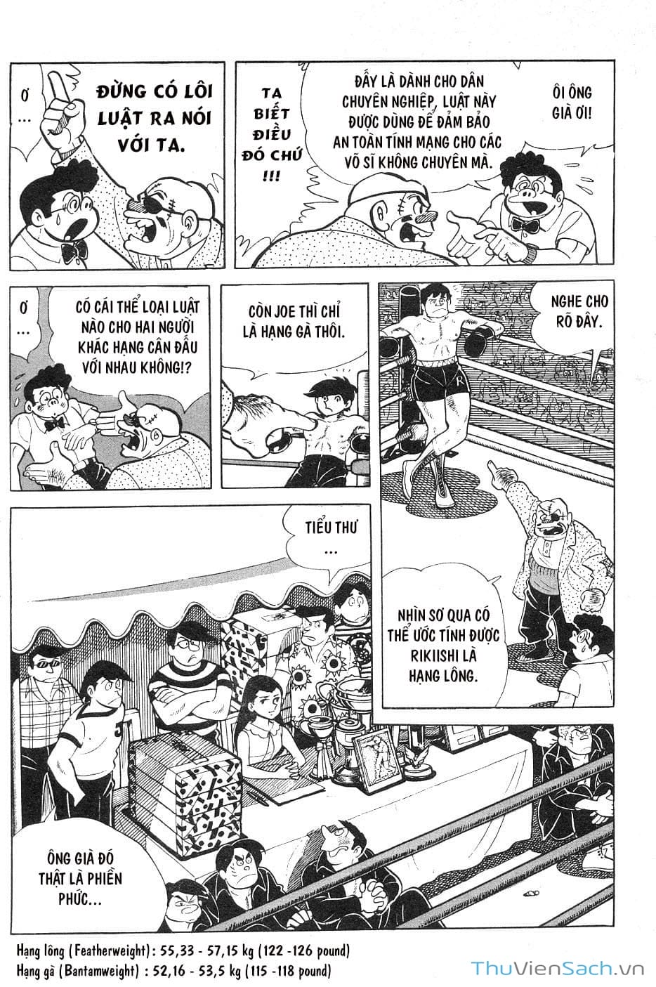 Truyện Tranh Thiết Quyền Lãng Tử - Ashita No Joe trang 5