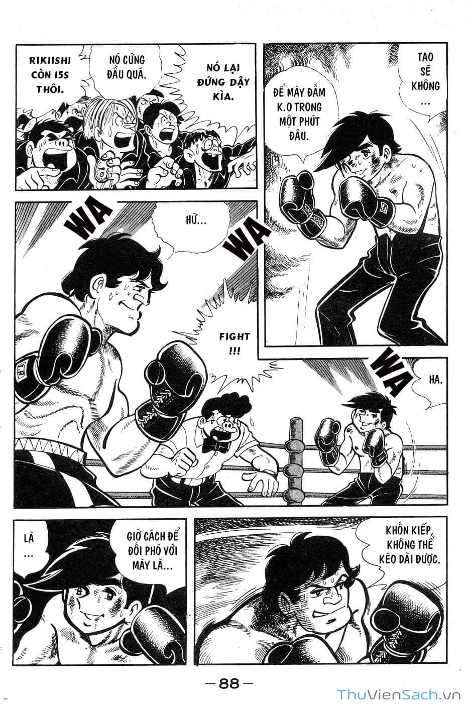 Truyện Tranh Thiết Quyền Lãng Tử - Ashita No Joe trang 5