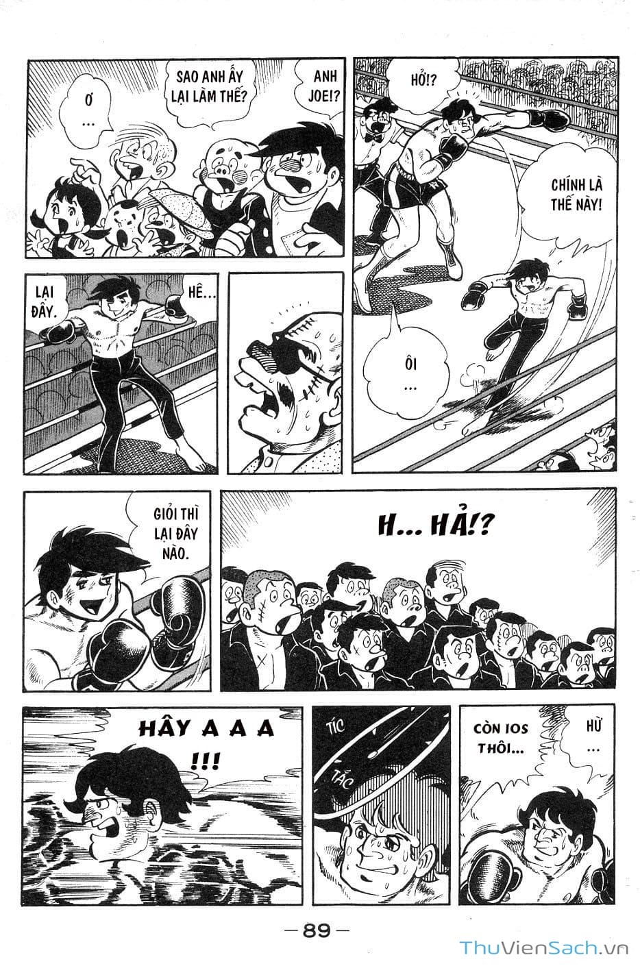 Truyện Tranh Thiết Quyền Lãng Tử - Ashita No Joe trang 5