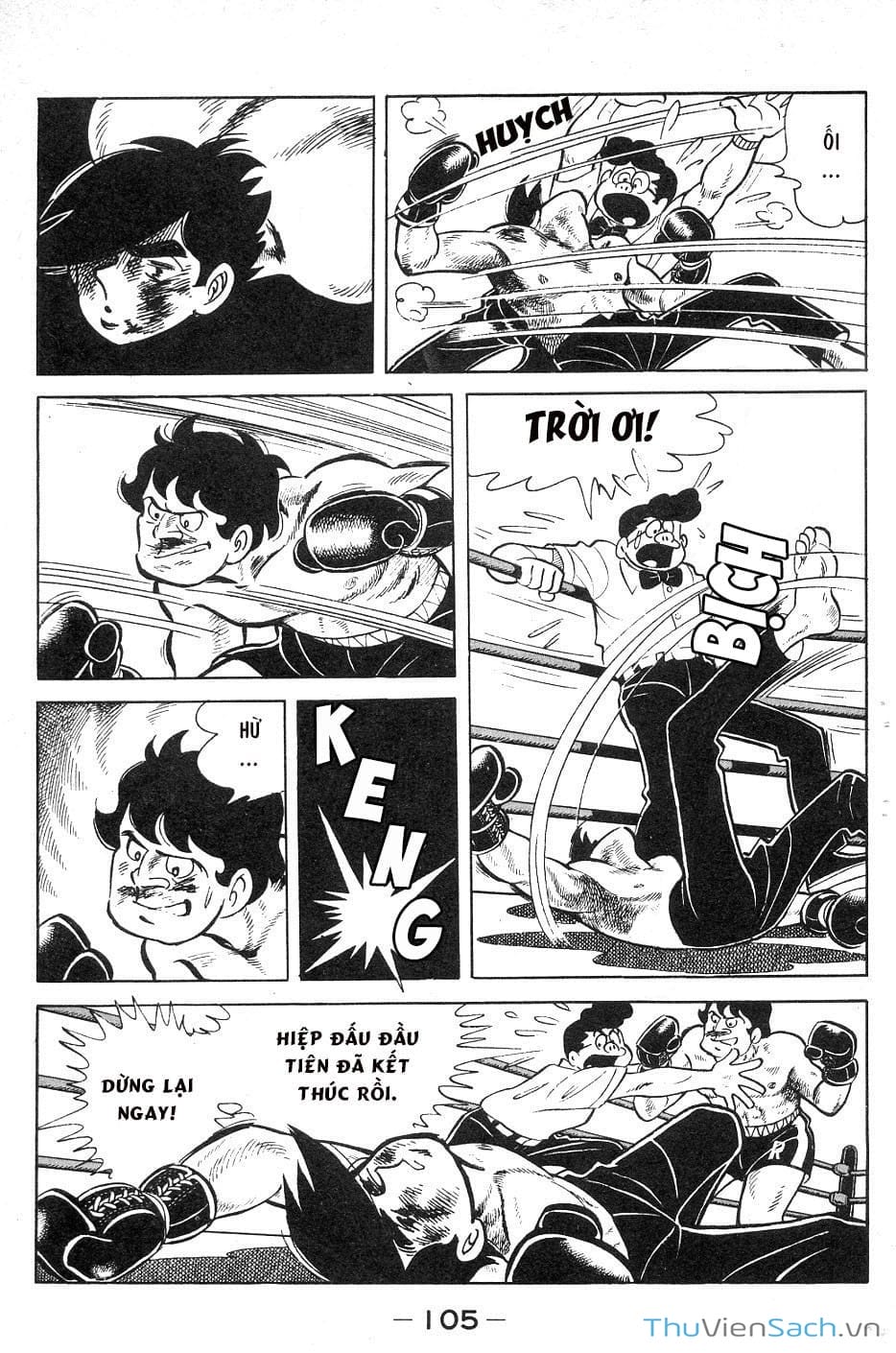 Truyện Tranh Thiết Quyền Lãng Tử - Ashita No Joe trang 5