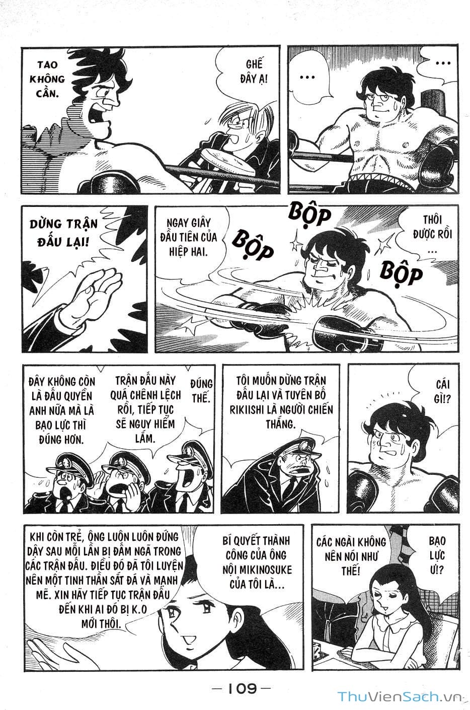 Truyện Tranh Thiết Quyền Lãng Tử - Ashita No Joe trang 5