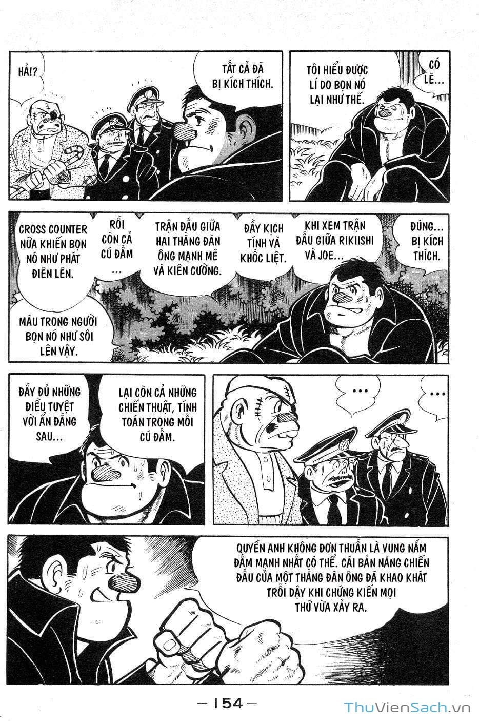 Truyện Tranh Thiết Quyền Lãng Tử - Ashita No Joe trang 5