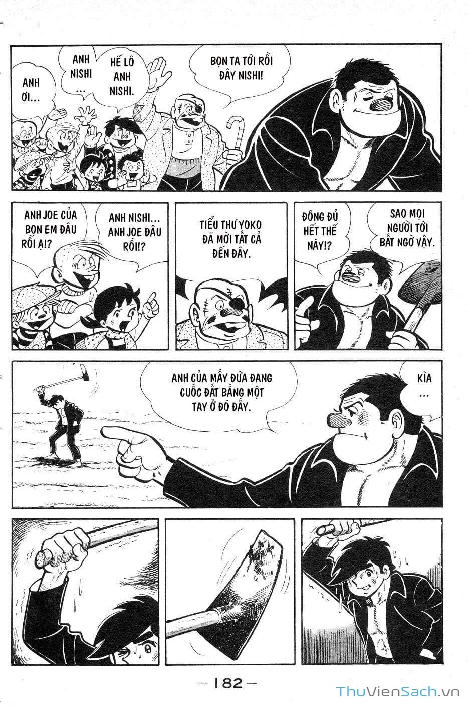 Truyện Tranh Thiết Quyền Lãng Tử - Ashita No Joe trang 5