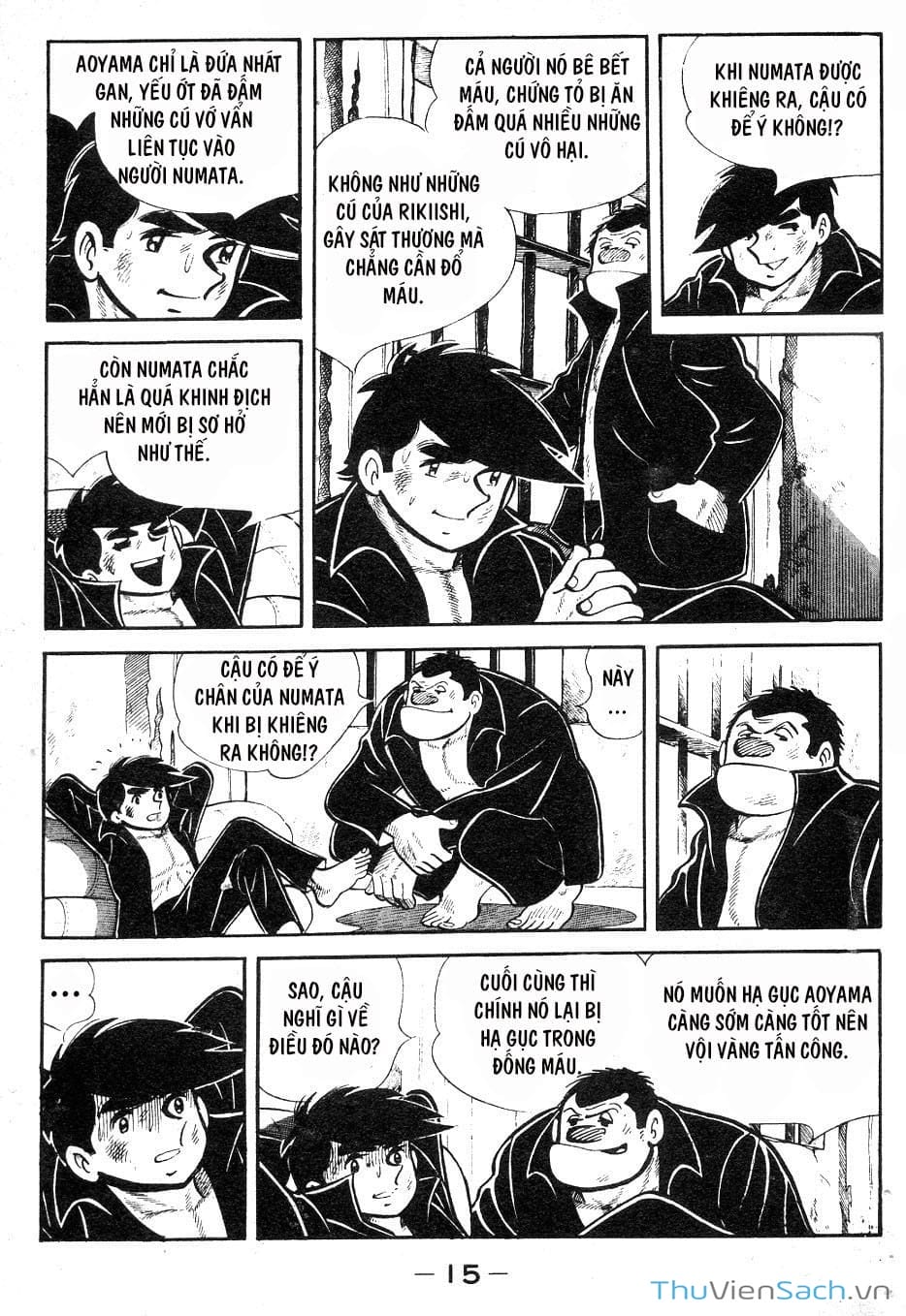 Truyện Tranh Thiết Quyền Lãng Tử - Ashita No Joe trang 5