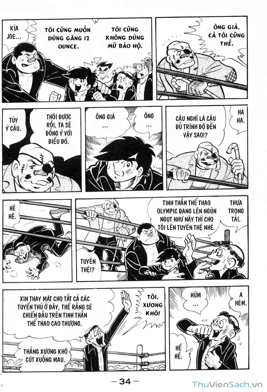 Truyện Tranh Thiết Quyền Lãng Tử - Ashita No Joe trang 5