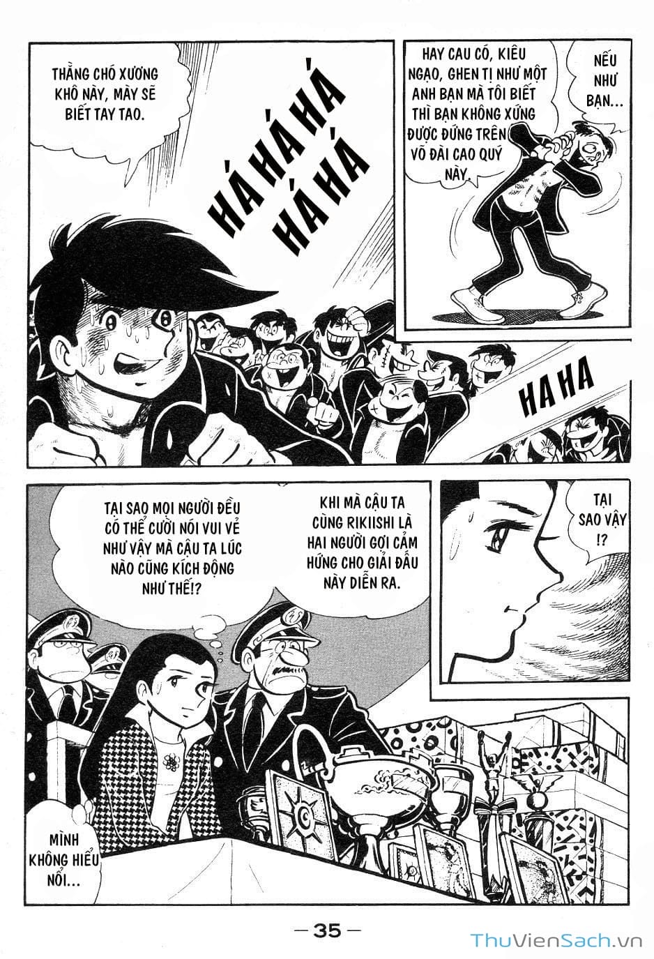 Truyện Tranh Thiết Quyền Lãng Tử - Ashita No Joe trang 5